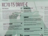 2015 Volvo XC70 T5 Drive-E Window Sticker