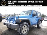 2015 Hydro Blue Pearl Jeep Wrangler Sport 4x4 #101908112
