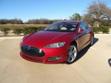 2014 Tesla Model S  Front 3/4 View