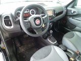 2014 Fiat 500L Lounge Grigio/Cementite (Light Grey/Grey) Interior