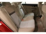 2012 Toyota Camry XLE Rear Seat