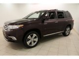 2012 Toyota Highlander Limited 4WD Front 3/4 View