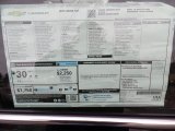 2015 Chevrolet Cruze LT Window Sticker