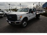 2015 Oxford White Ford F350 Super Duty XL Crew Cab 4x4 Stake Truck #101958123