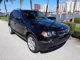 2004 BMW X3 3.0i Front 3/4 View