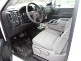 2015 GMC Sierra 2500HD Regular Cab 4x4 Plow Truck Jet Black/Dark Ash Interior