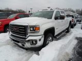 2015 Summit White GMC Sierra 2500HD SLE Crew Cab 4x4 #101958150