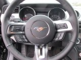 2015 Ford Mustang EcoBoost Premium Coupe Steering Wheel