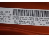 2011 Wrangler Unlimited Color Code for Mango Tango Pearl - Color Code: PVG