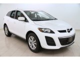 2010 Crystal White Pearl Mica Mazda CX-7 s Touring AWD #101994007