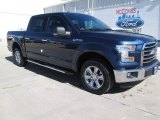 2015 Blue Jeans Metallic Ford F150 XLT SuperCrew #101993707