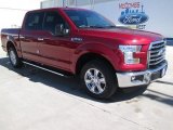 2015 Ruby Red Metallic Ford F150 XLT SuperCrew #101993706