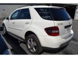 Alabaster White Mercedes-Benz ML in 2007