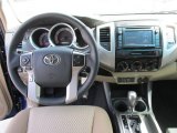 2015 Toyota Tacoma V6 PreRunner Double Cab Sand Beige Interior