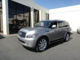 2012 Infiniti QX 56 4WD Front 3/4 View