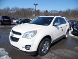 2015 White Diamond Tricoat Chevrolet Equinox LTZ AWD #102050453