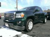 2015 Emerald Green Metallic GMC Canyon SLE Extended Cab 4x4 #102050198