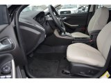 2015 Ford Focus Titanium Hatchback Medium Soft Ceramic Interior
