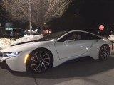 Crystal White Pearl Metallic BMW i8 in 2014