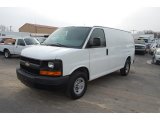 2010 Chevrolet Express 2500 Work Van Front 3/4 View