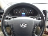 2009 Hyundai Santa Fe SE 4WD Steering Wheel