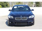 Imperial Blue Metallic BMW 5 Series in 2012
