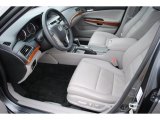 2012 Honda Accord EX-L V6 Sedan Gray Interior