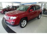 2015 Deep Cherry Red Crystal Pearl Jeep Compass Latitude #102081106