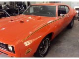 1969 Carousel Red Pontiac GTO Judge Hardtop #102110658