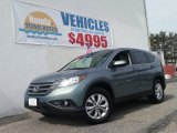 2012 Opal Sage Metallic Honda CR-V EX 4WD #102110649