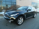 2014 Infiniti QX70 AWD Front 3/4 View