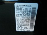 2014 QX70 Color Code for Black Obsidian - Color Code: KH3
