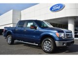 2014 Blue Jeans Ford F150 XLT SuperCrew 4x4 #102110362
