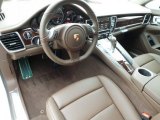 2015 Porsche Panamera Turbo Saddle Brown Interior