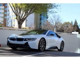 2015 BMW i8 Crystal White Pearl Metallic