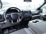 2015 Ford F150 XL SuperCab 4x4 Medium Earth Gray Interior