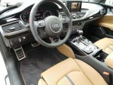2015 Audi RS 7 4.0 TFSI quattro Black Perforated Valcona Interior