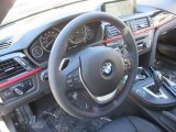 2015 BMW 3 Series 335i xDrive Sedan Steering Wheel