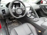 2015 Jaguar F-TYPE V8 S Convertible Jet Interior