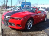 2015 Red Hot Chevrolet Camaro SS/RS Convertible #102146900