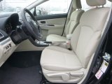 2015 Subaru Impreza 2.0i 4 Door Ivory Interior