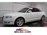 2007 Ibis White Audi A4 2.0T quattro Cabriolet #102146758