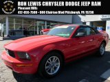 2005 Redfire Metallic Ford Mustang V6 Premium Convertible #102190111