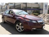 2012 Basque Red Pearl Acura TL 3.7 SH-AWD Technology #102189934
