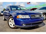 Pelican Blue Metallic Audi A4 in 2001