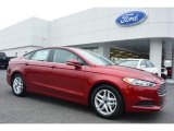 2015 Ruby Red Metallic Ford Fusion SE #102190002