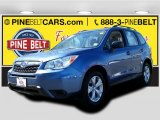 2015 Quartz Blue Pearl Subaru Forester 2.5i #102189806