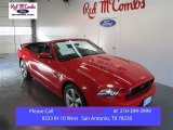 Race Red Ford Mustang in 2014