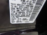 2015 Rogue Select Color Code for Black Amethyst - Color Code: LAE