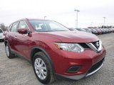2015 Cayenne Red Nissan Rogue S AWD #102222493